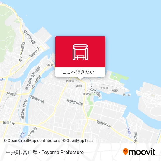 中央町地図