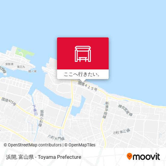 浜開地図