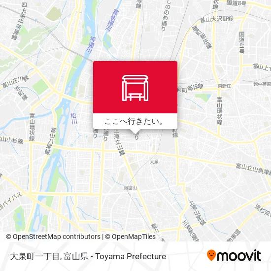 大泉町一丁目地図
