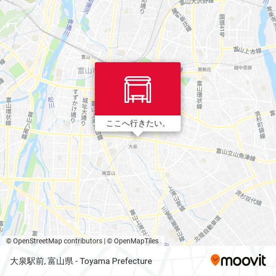 大泉駅前地図