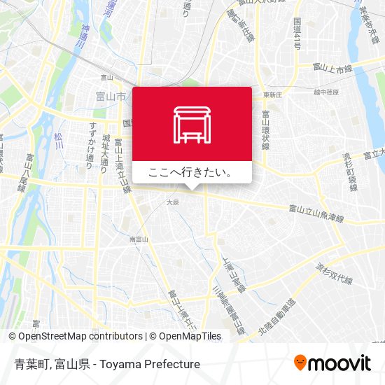 青葉町地図