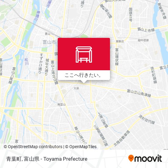 青葉町地図