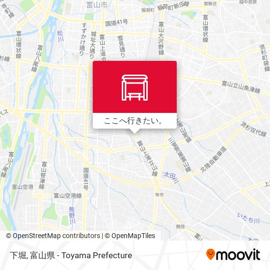 下堀地図