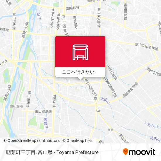 朝菜町三丁目地図