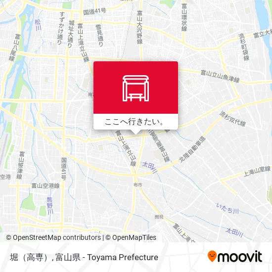 堀（高専）地図