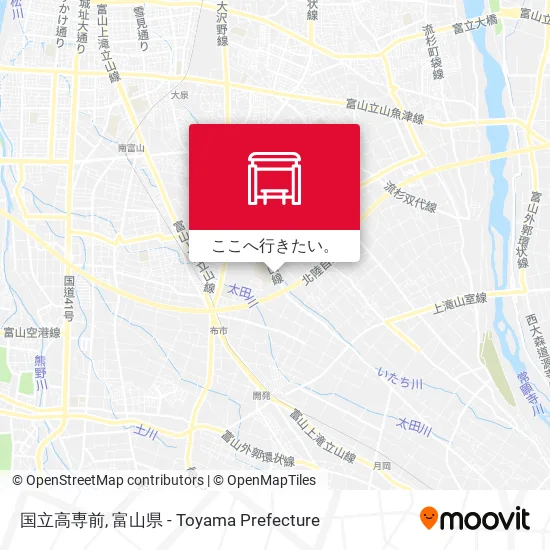 国立高専前地図