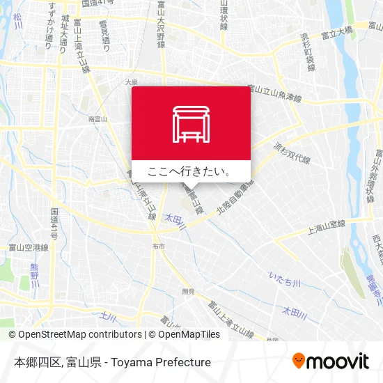 本郷四区地図