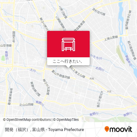 開発（福沢）地図