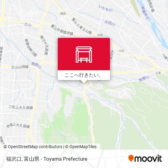 福沢口地図