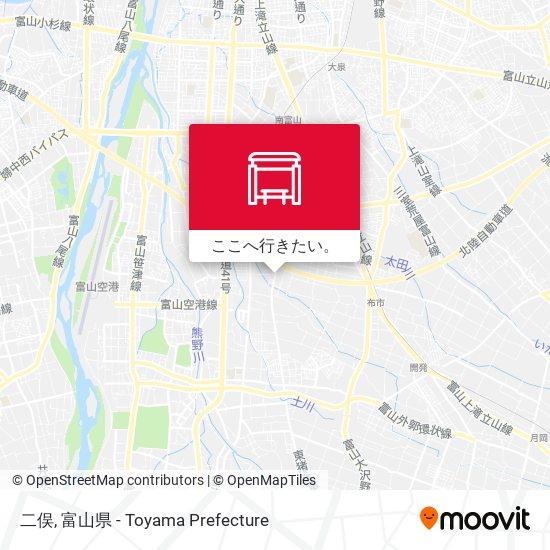 二俣地図