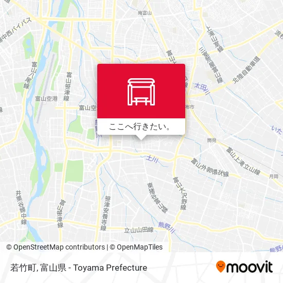 若竹町地図