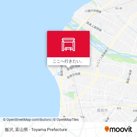 飯沢地図