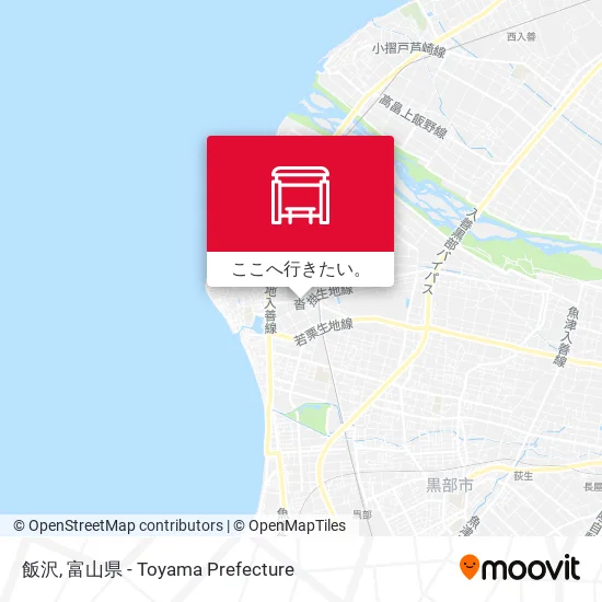 飯沢地図