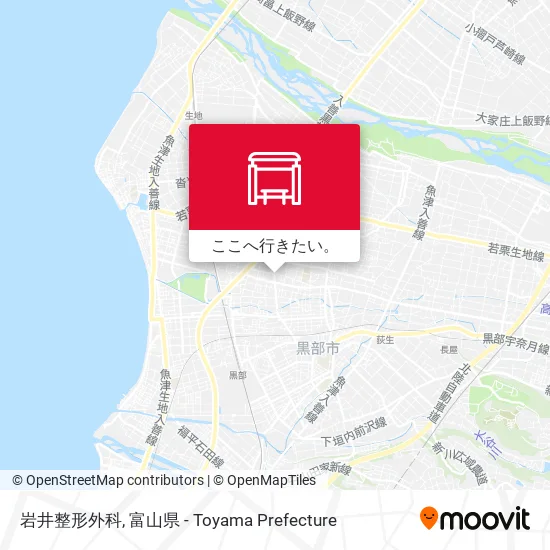 岩井整形外科地図
