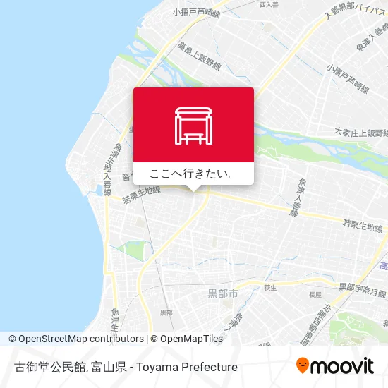 古御堂公民館地図