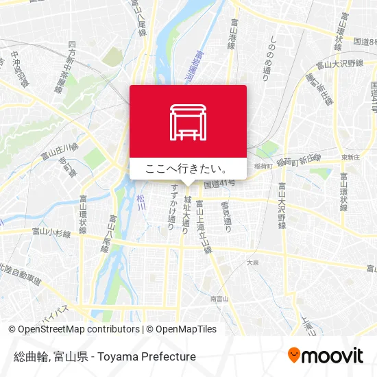 総曲輪地図