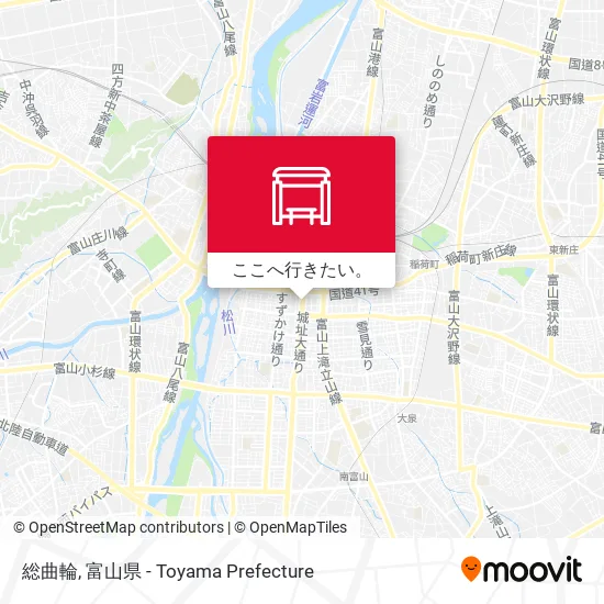 総曲輪地図