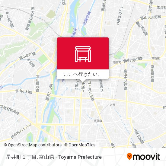 星井町１丁目地図