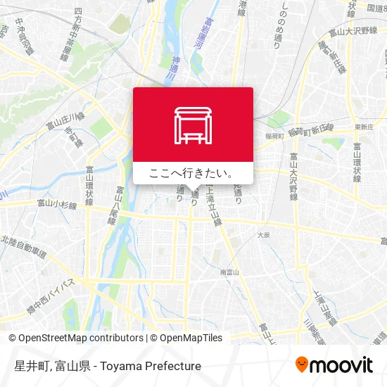 星井町地図