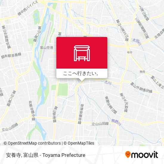 安養寺地図