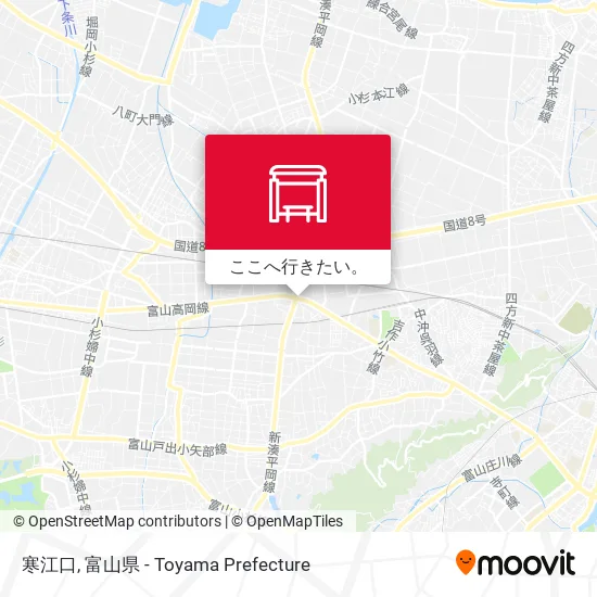 寒江口地図