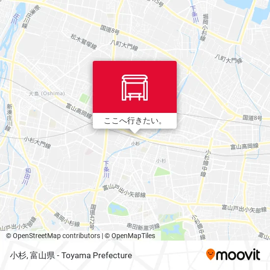 小杉地図