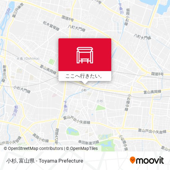 小杉地図