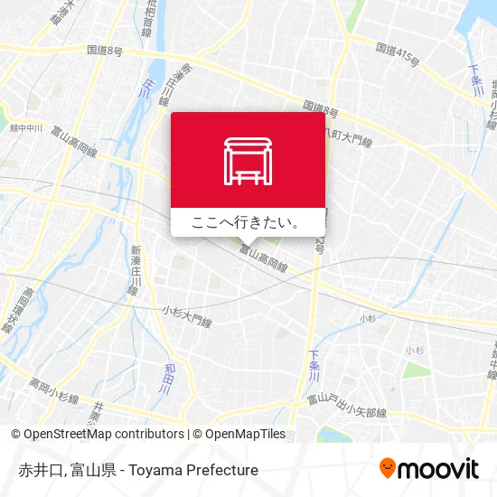 赤井口地図