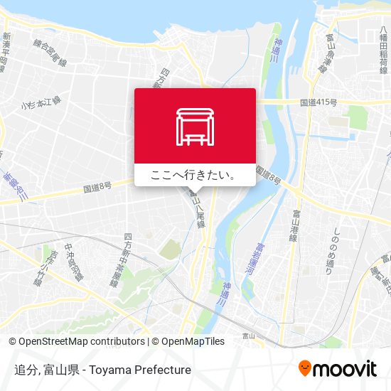 追分地図