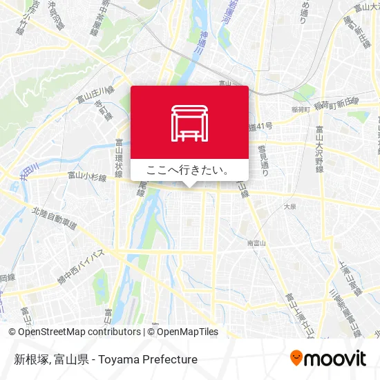 新根塚地図