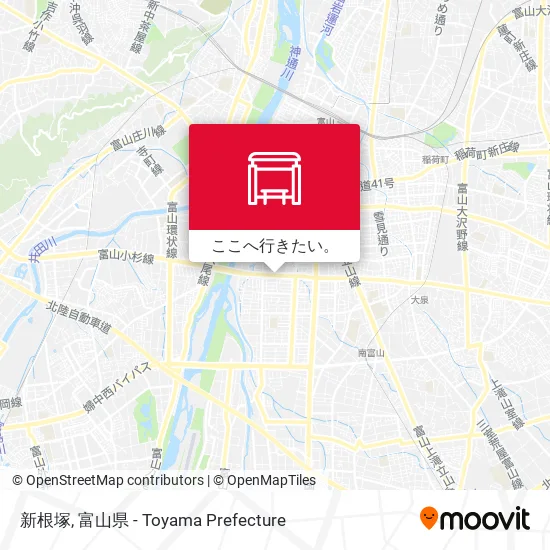 新根塚地図