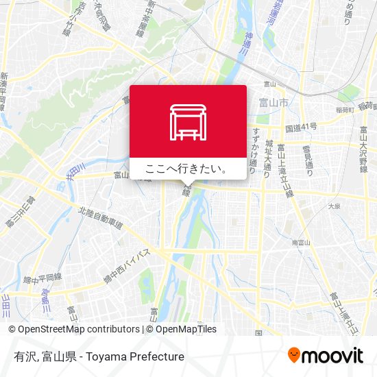 有沢地図