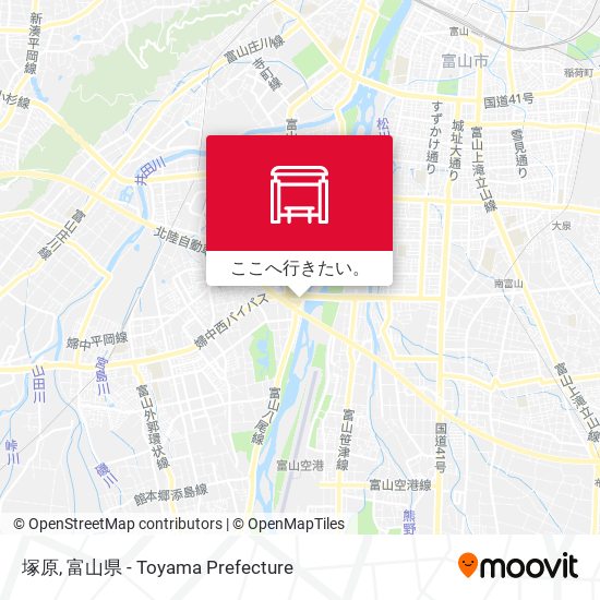 塚原地図