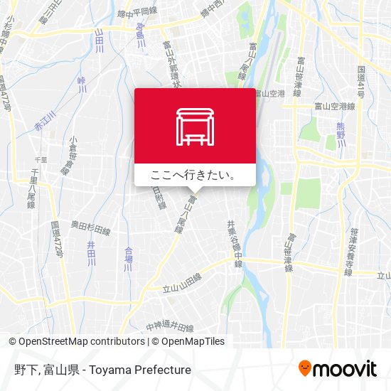 野下地図