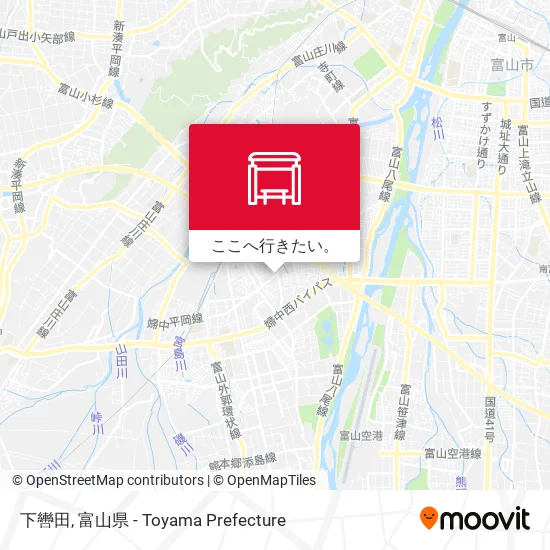 下轡田地図