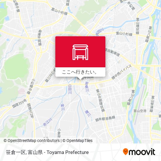笹倉一区地図
