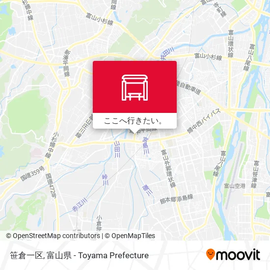 笹倉一区地図