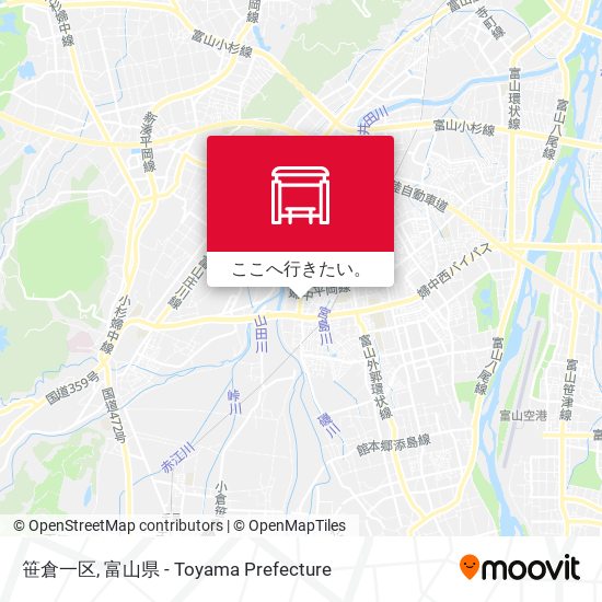 笹倉一区地図