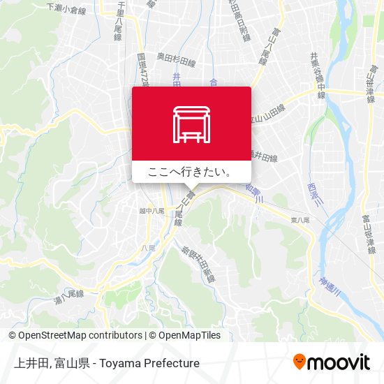 上井田地図