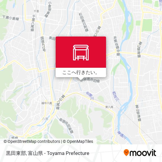 黒田東部地図