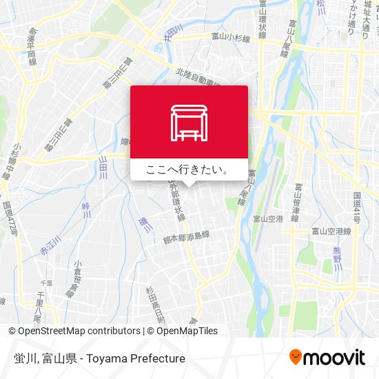 蛍川地図