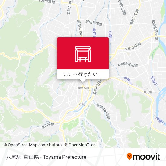 八尾駅地図