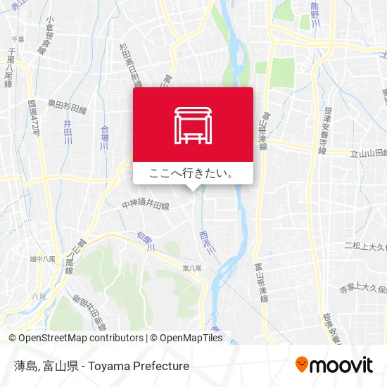 薄島地図
