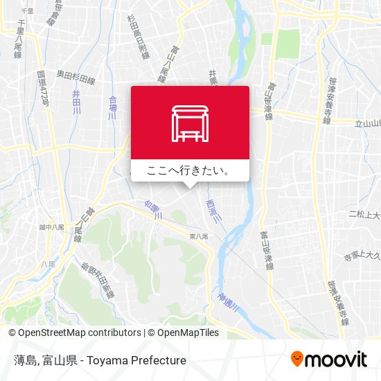 薄島地図
