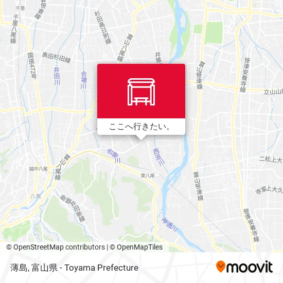 薄島地図