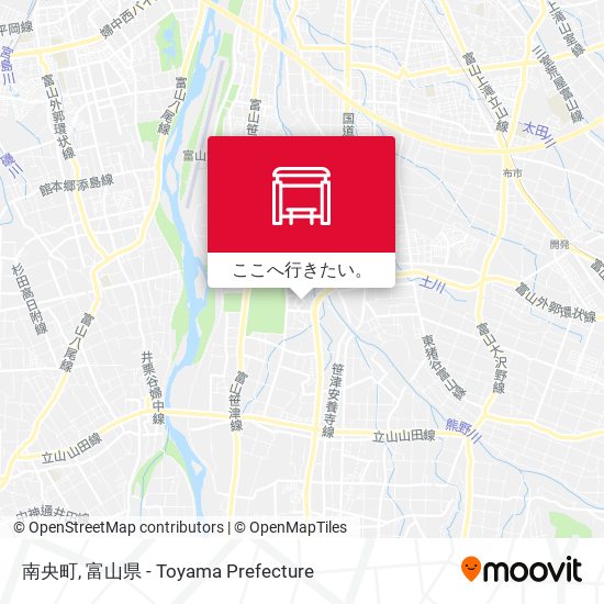 南央町地図