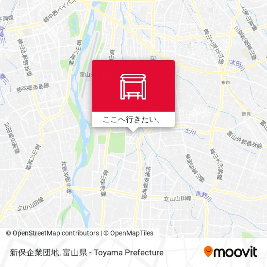 新保企業団地地図
