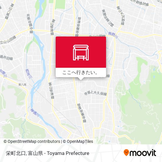 栄町北口地図