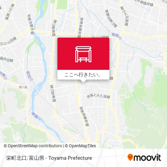 栄町北口地図