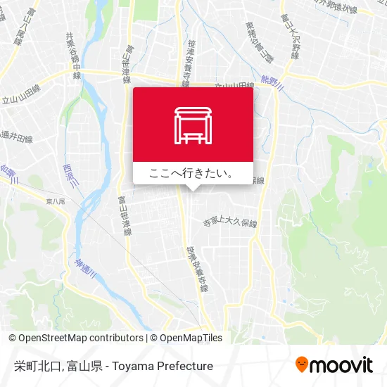 栄町北口地図